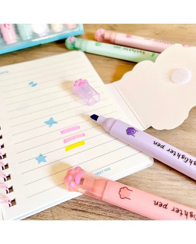 Surligneurs Pattes de Chat