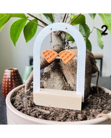 Boucles d'oreilles Boulangerie (Fait Main)