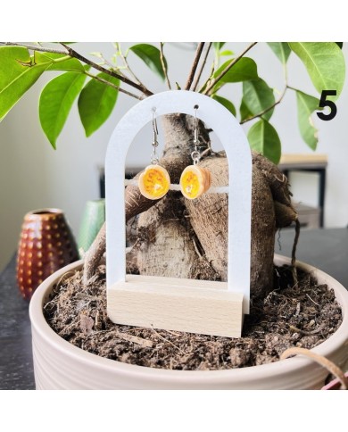 Boucles d'oreilles Boulangerie (Fait Main)