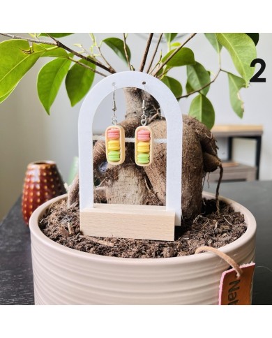 Boucles d'oreilles Bento (Fait Main)