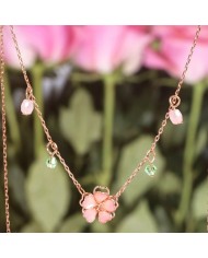 Collier Sakura & Perles