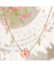 Collier Sakura & Perles