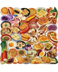 Autocollants Petit-Dej Asiatique (50pcs)