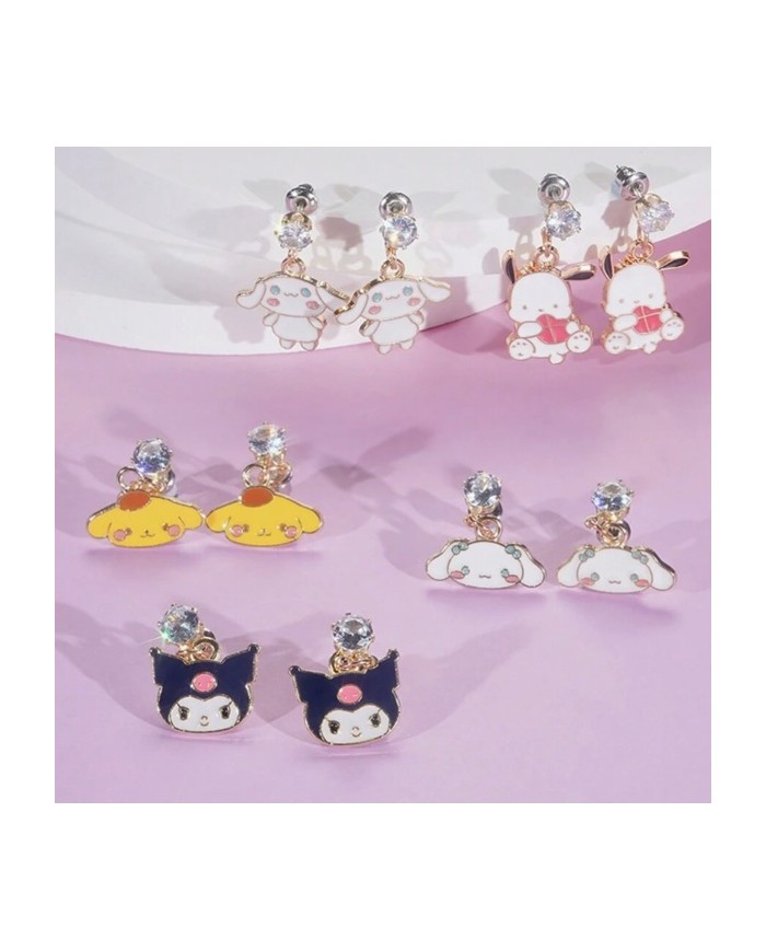 Boucles d'Oreilles Sanrio
