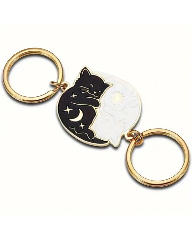 Porte-clés Duo Félin