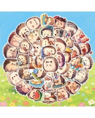 Autocollants Hérisson (55pcs)