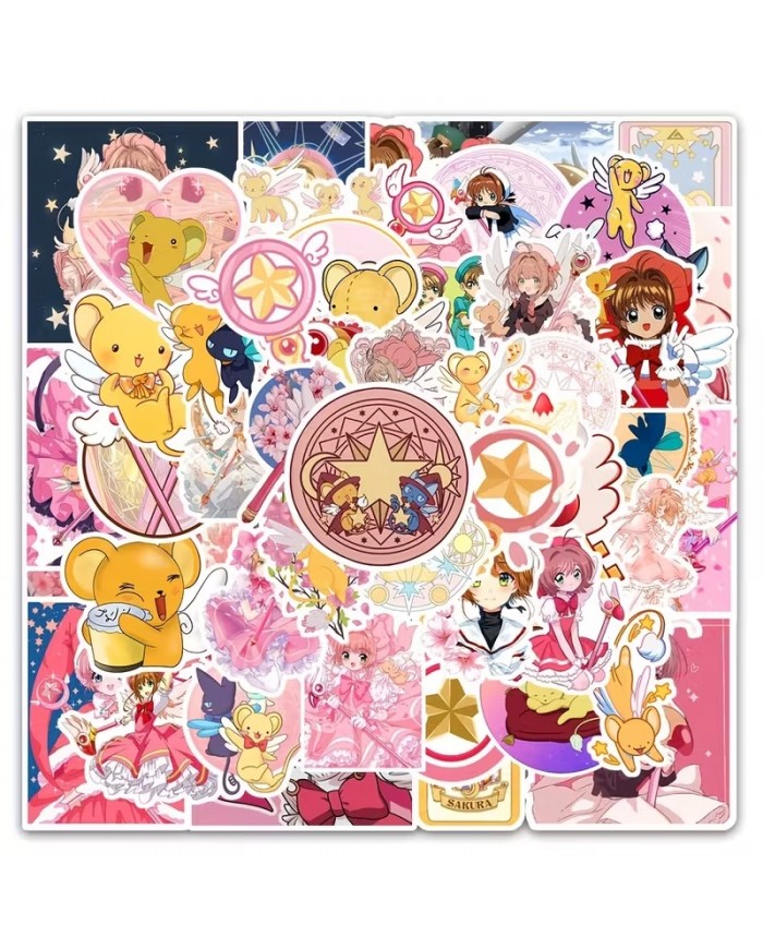 Autocollants Sakura Card Captor (54pcs)