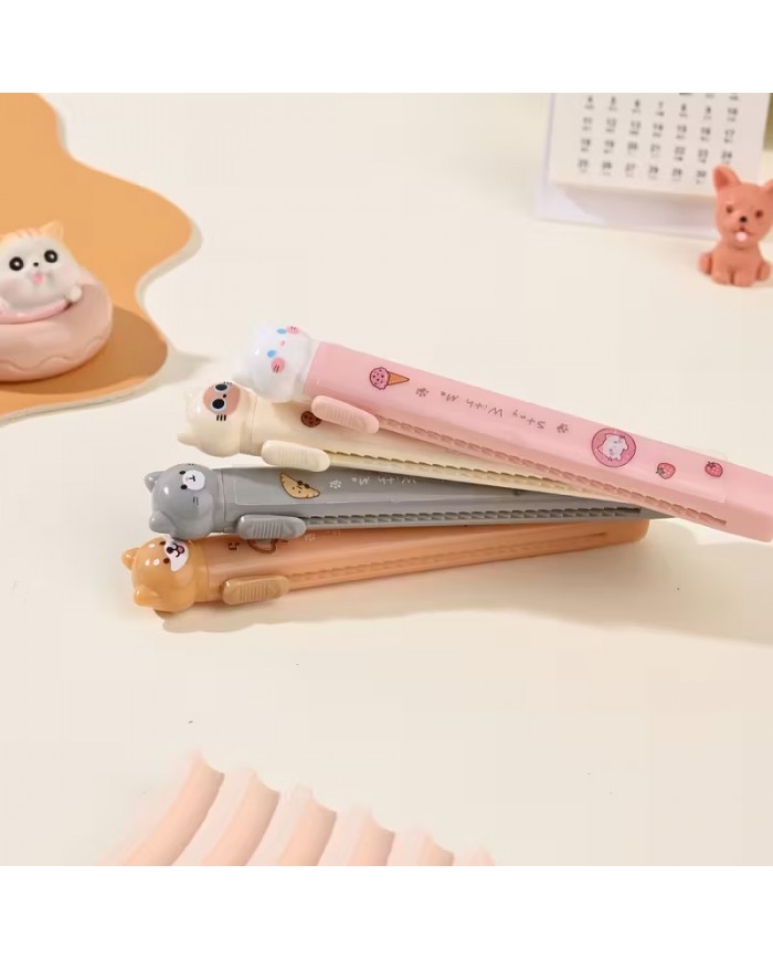 Gommes Poussoir Kawaii Animaux
