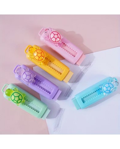 Gomme Poussoir Tortue