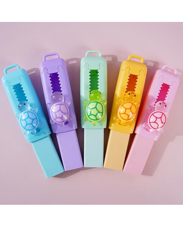 Gomme Poussoir Tortue