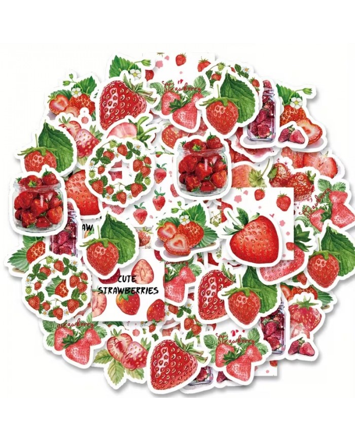 Autocollants Fraises (46pcs)