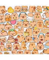 Autocollants Capybara (50 pcs)