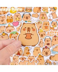 Autocollants Capybara (50 pcs)