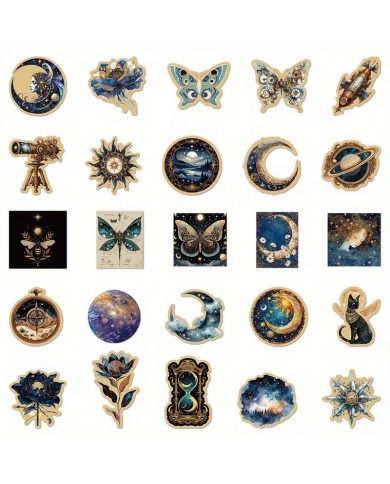 Autocollants Cosmiques (50pcs)