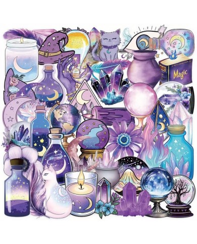 Autocollants Magie Violette (50pcs)