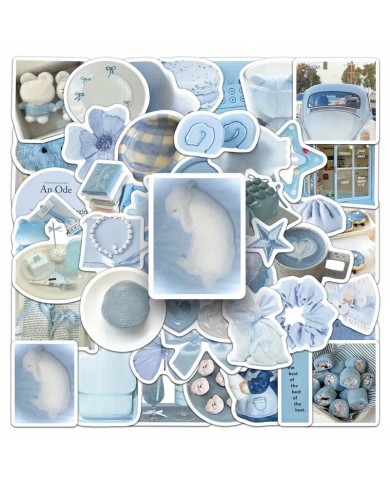 Autocollants Blue Vibes (50pcs)