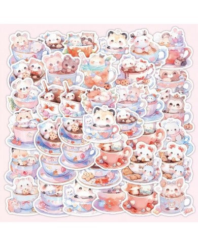 Planches d'Autocollants Tea Time (55pcs)