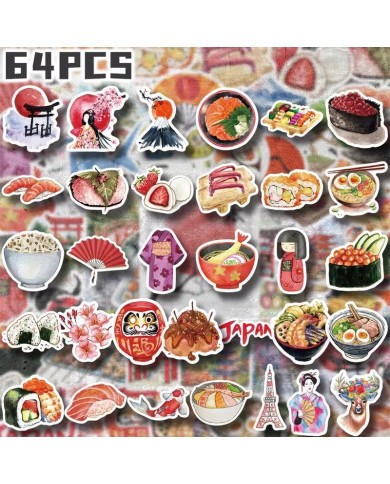 Autocollants Japon Traditionnel (64pcs)