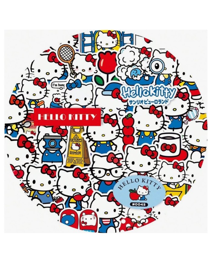Autocollants Hello Kitty (100pcs)