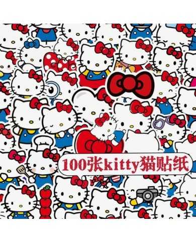 Autocollants Hello Kitty (100pcs)