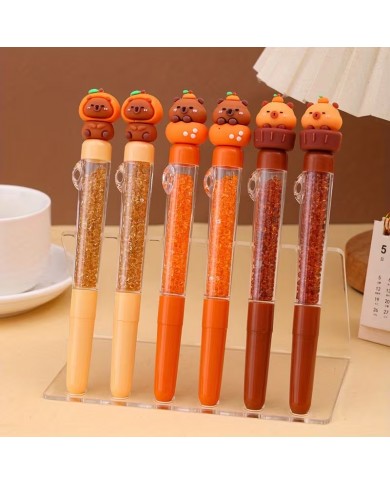 Stylo Capybara & Cristaux