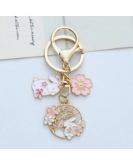 Porte-Clé Lapin & Sakura
