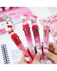 Stylo 10 Couleurs Hello Kitty