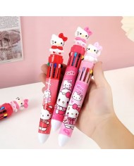 Stylo 10 Couleurs Hello Kitty