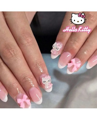 Faux ongles Hello Kitty (Press-on nails) – 24 pièces