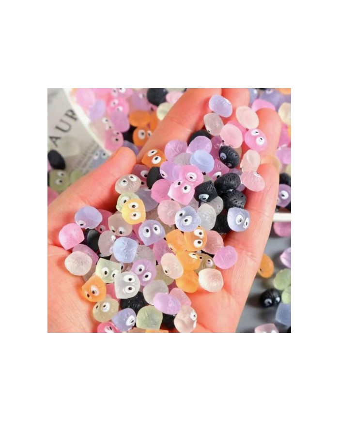 Lot de 10 Figurines Fluorescentes - Noiraudes