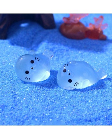 Lot de 2 Figurines Fluorescentes - Phoques