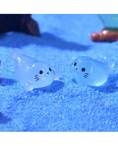 Lot de 2 Figurines Fluorescentes - Phoques