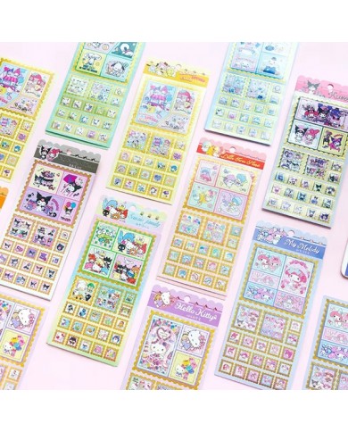 Planches d'Autocollants Holographiques Sanrio