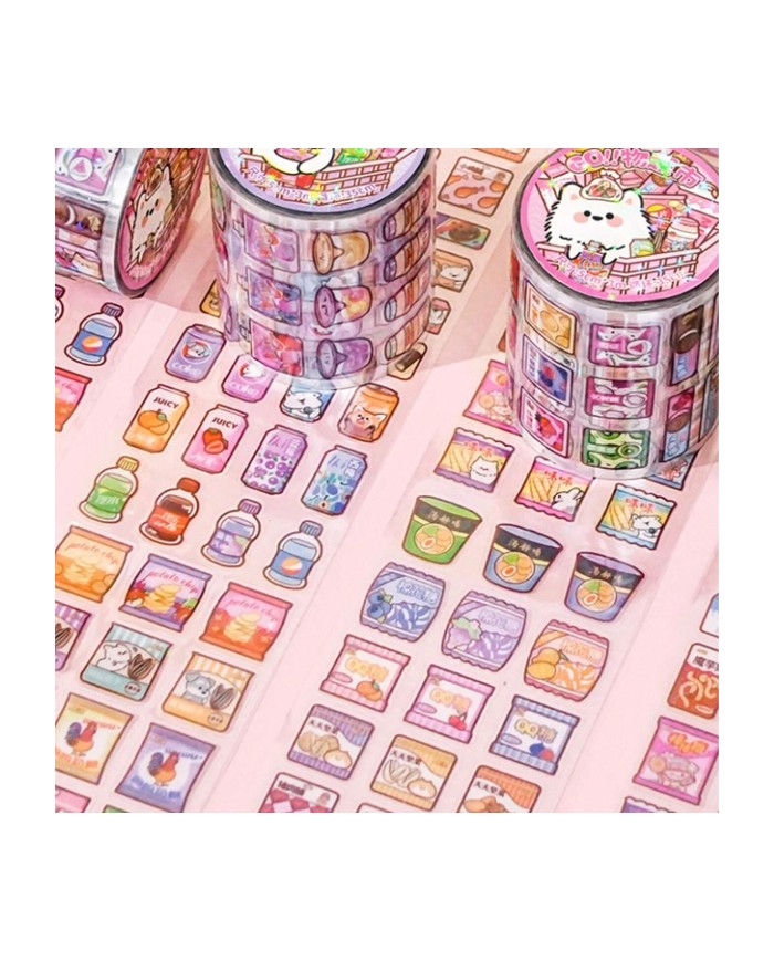 Washi Tape Snacks Kawaii
