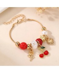 copy of Bracelet Papillon & Perles