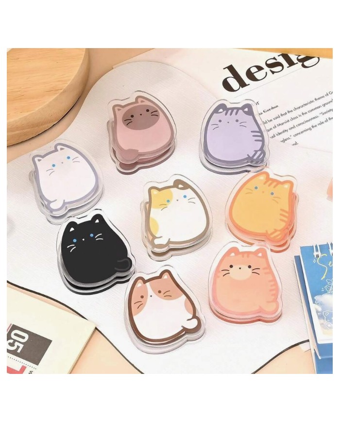 Lot de 2 Clips Chat