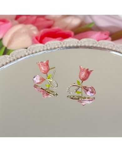 Boucles d'Oreilles Tulipes