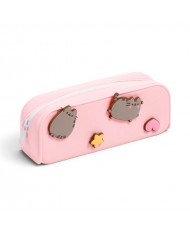 Trousse Silicone avec Charmes Étoiles & Cœurs - Pusheen The Cat