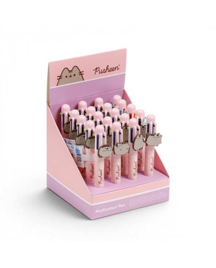 Stylo 6 Couleurs avec Charme - Pusheen The Cat