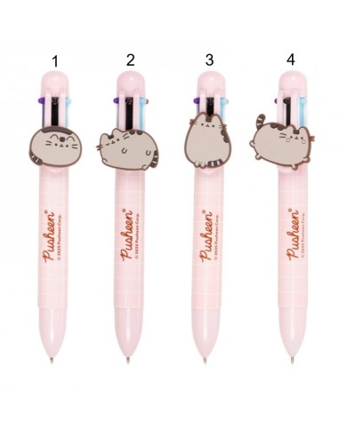 Stylo 6 Couleurs avec Charme - Pusheen The Cat