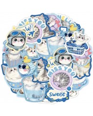 Autocollants Chat Mochi (30pcs)