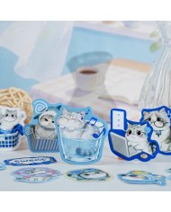 Autocollants Chat Mochi (30pcs)