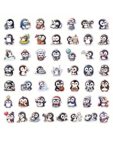 Autocollants Pingouins (50pcs)