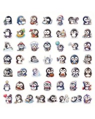 Autocollants Pingouins (50pcs)