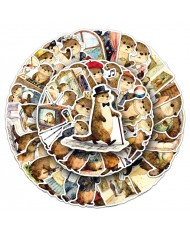 Autocollants Loutres (50pcs)