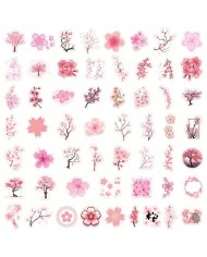 Autocollants Fleurs de Sakura (55pcs)