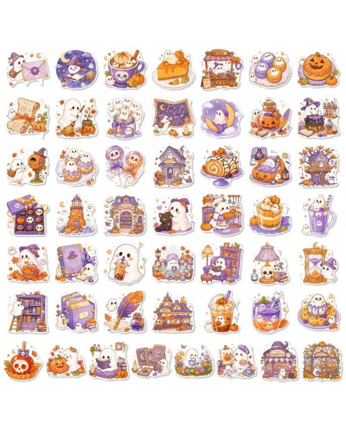 Autocollants Halloween (50pcs)